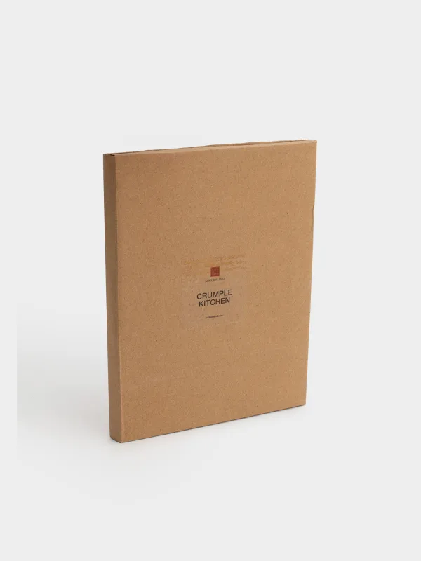 Подставка под горячее, 15х20 см, керамика D/пробка, овальная, молочная, Мятый эффект, Crumple kitchen, image-5