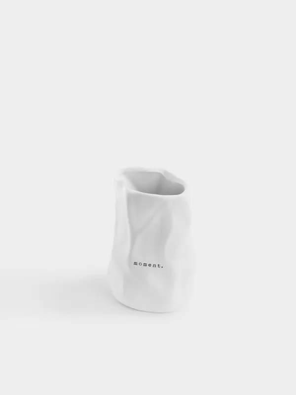 Ваза для цветов, 20 см, Moment, Crumple font, image-1