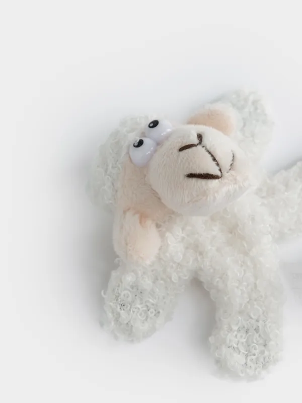 Магнит, 8 см, мягкий, Овечка, Cute lamb, image-3