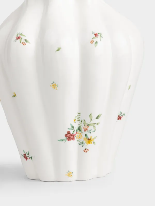 Ваза для цветов, молочная, El flower, image-1