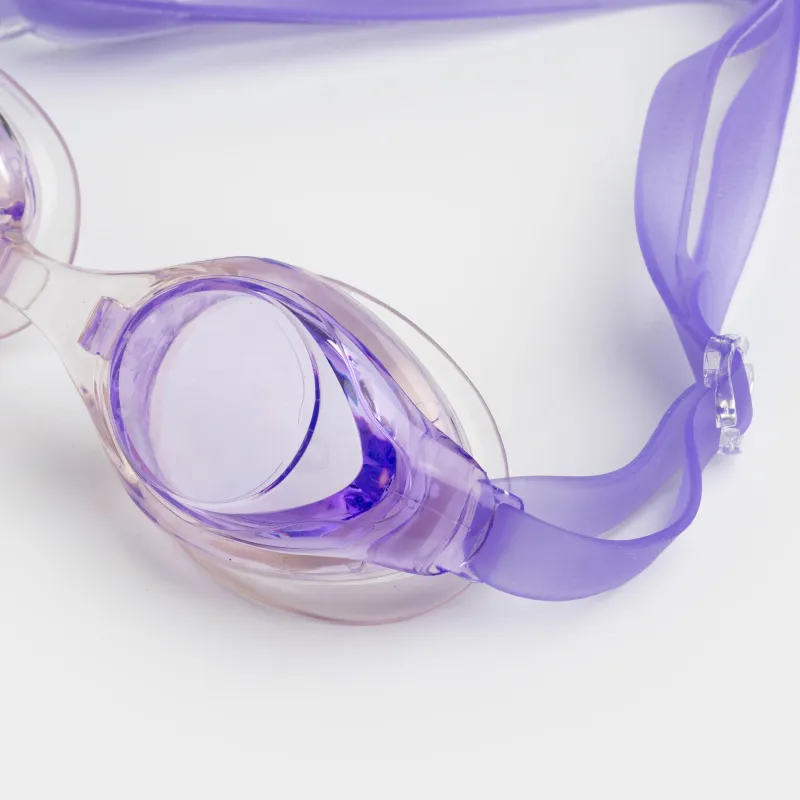 Очки для плавания, в футляре, пластик/резина, фиолетовые, Swim, image-2