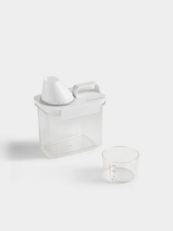 Контейнер для стирального порошка, 1,1 л, с мерником, Compact, image-3