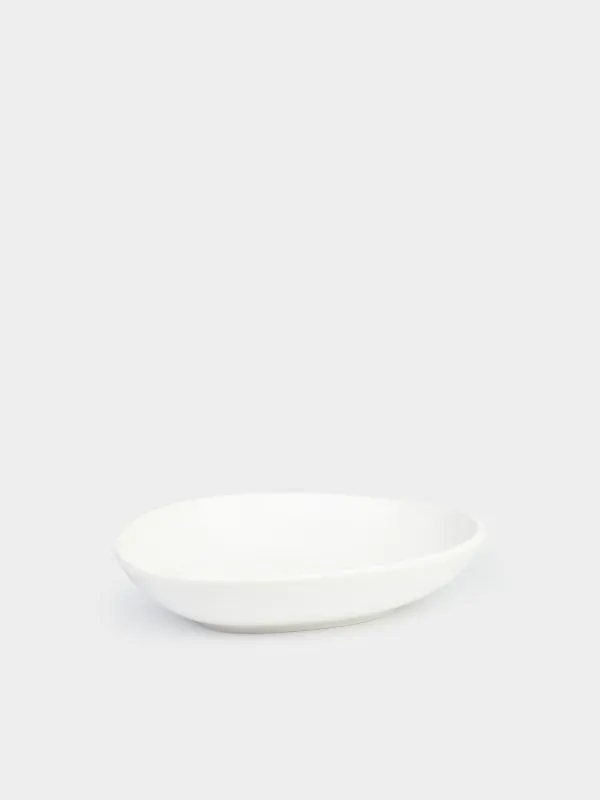 Тарелка суповая, 22х5 см, 970 мл, фарфор P, белая, Synergy, image-0