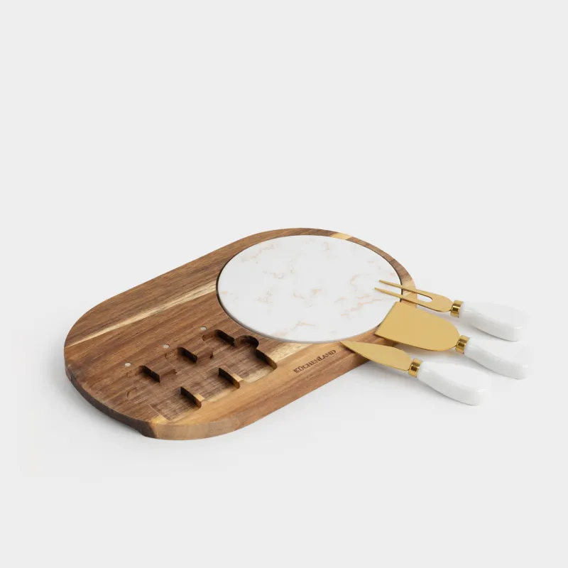 Набор для сыра, 5 пр, Cheese gold