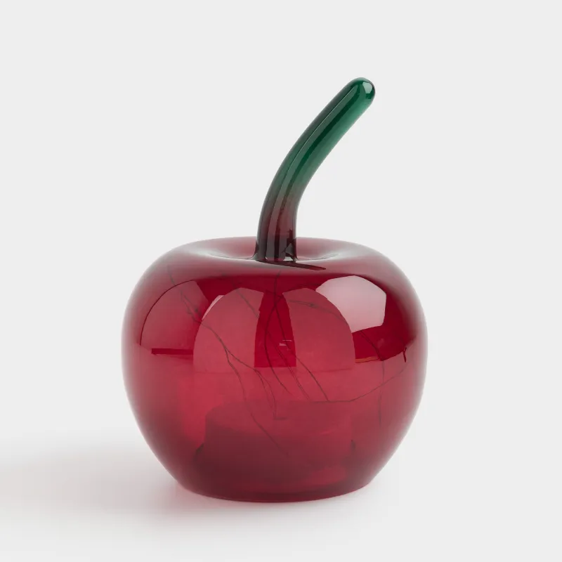 Светильник декоративный, 15 см, стекло, Вишня, Fruit light