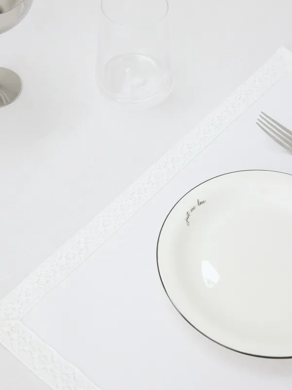 Салфетка под приборы, 30х45 см, водоотталкивающая, Кружево, Comely lace, image-3