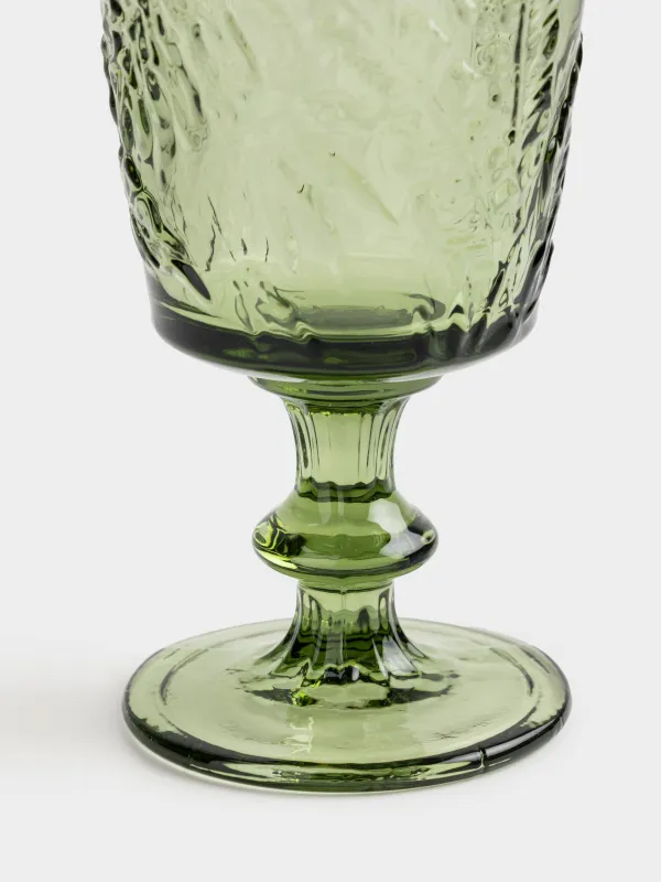 Бокал-кубок для вина, Тропические листья, Tropical leaves, image-3