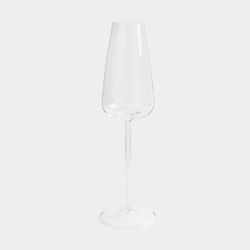 Бокал для шампанского, 270 мл, 2 шт, стекло Б/стразы, Sorento crystal, image-1