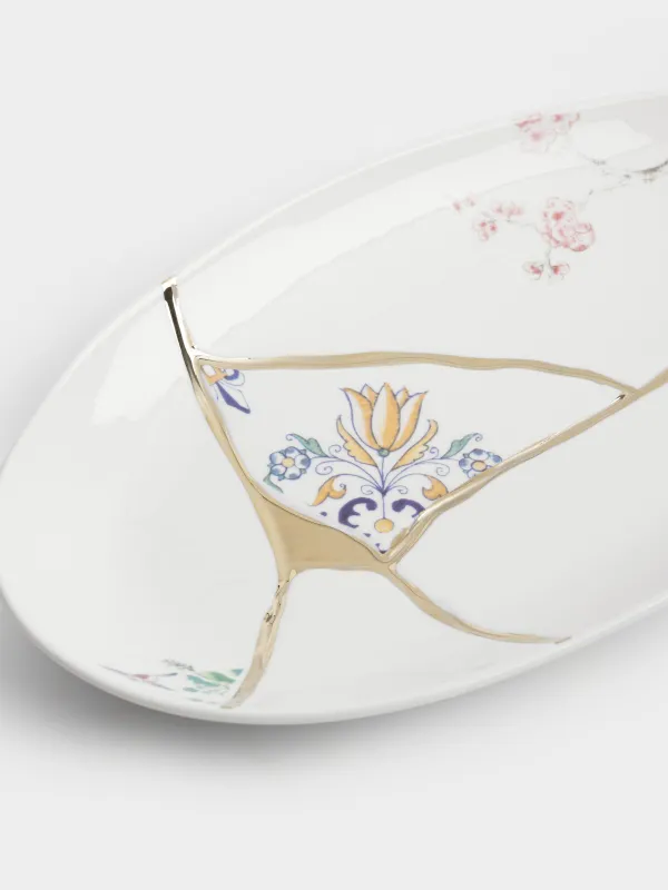 Блюдо, 30х18х см, Кинцуги, Revival, image-1