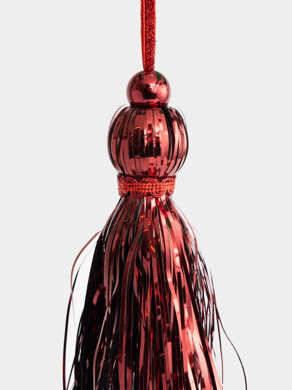 Игрушка елочная, 23 см, Кисточка, Tinsel christmas, image-1