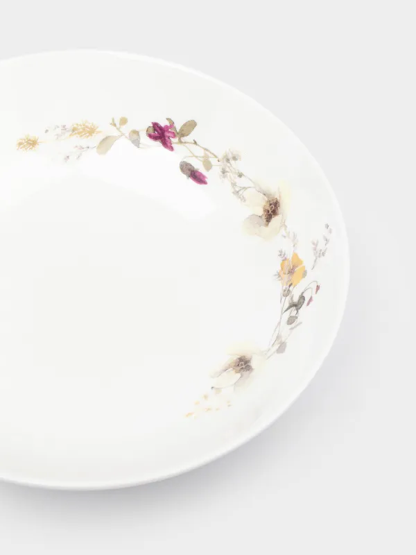 Тарелка суповая, фарфор N, Floweri, image-3