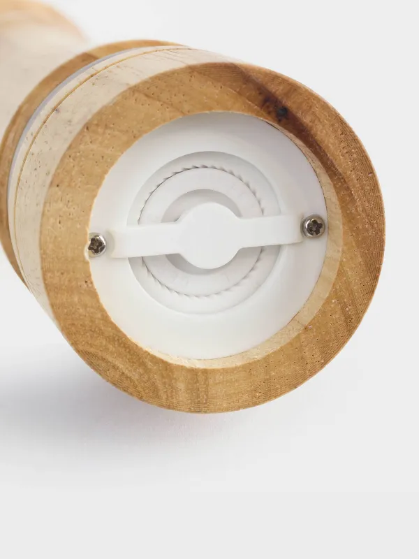 Мельница для специй, 26 см, механическая, дерево/акрил, Розовая соль/3 перца, Seasoning, image-3