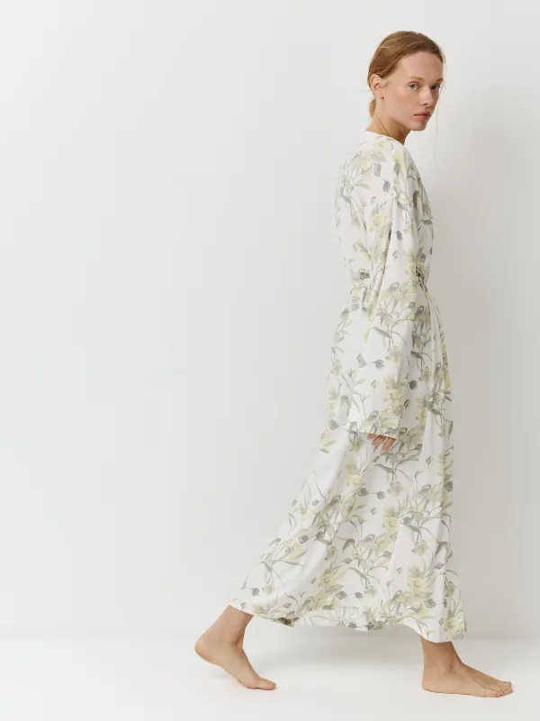 Халат женский, с длинным рукавом, Leksli, image-3