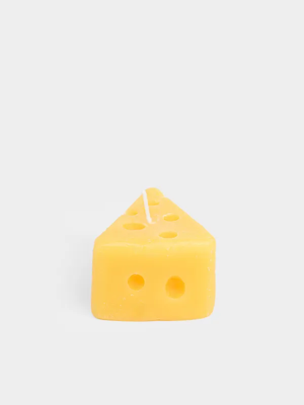 Свеча, 9x5 см, Сыр, Cheese shape, image-3