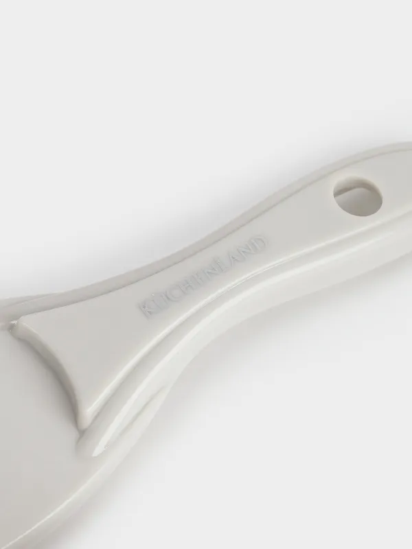 Терка для чеснока, 17 см, с держателем, сталь/пластик, серая, Soft kitchen, image-2