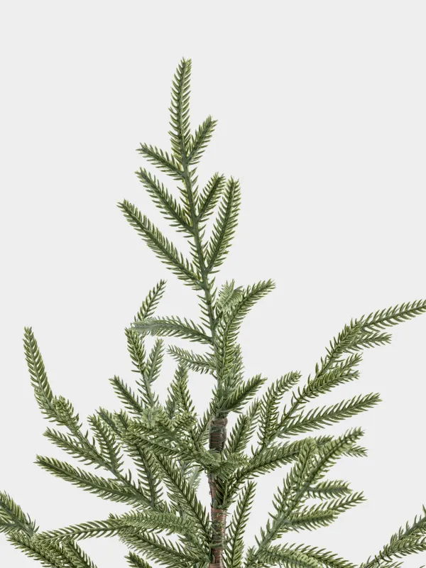 Ель искусственная, 90 см, в крафте, пластик/дерево, Conifer decor, image-3