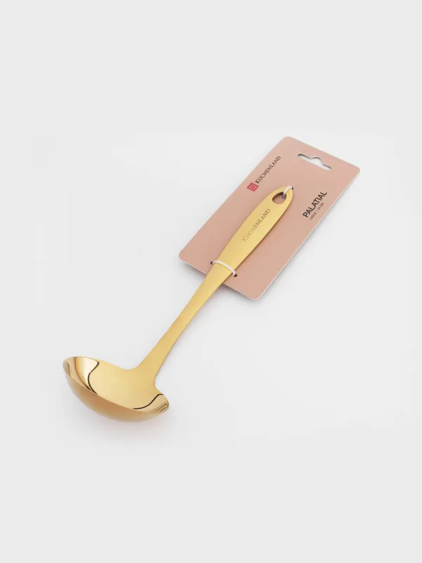 Половник, 24 см, сталь, золотистый, Palatial, image-4