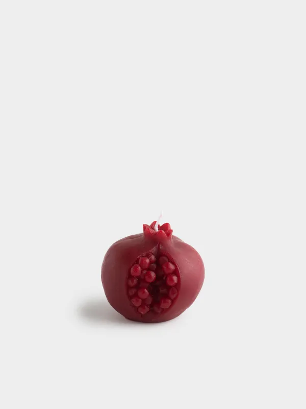 Свеча, 7х6 см, Гранат, Fruit shape, image-0