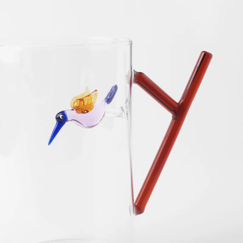 Кувшин, 1,4 л, стекло Б, коричневая ручка, Колибри, Shape, image-1