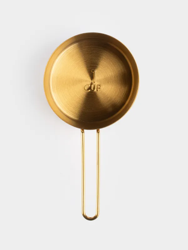 Ложка мерная, 250 мл, сталь, золотистая, Device gold, image-3