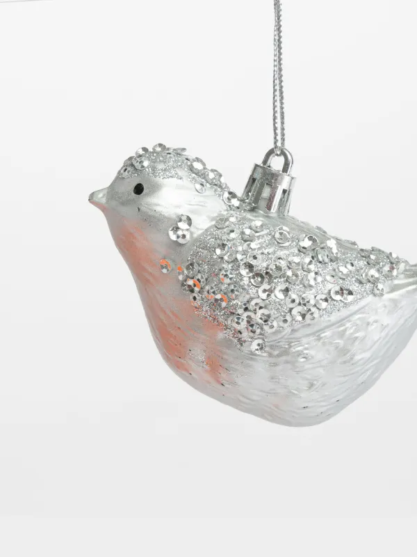 Набор елочных игрушек, 11x7 см, 2 шт, Птицы, Figure sparkle, image-1