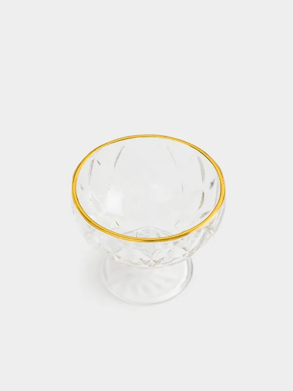 Креманка, 11 см, Rhomb gold, image-3