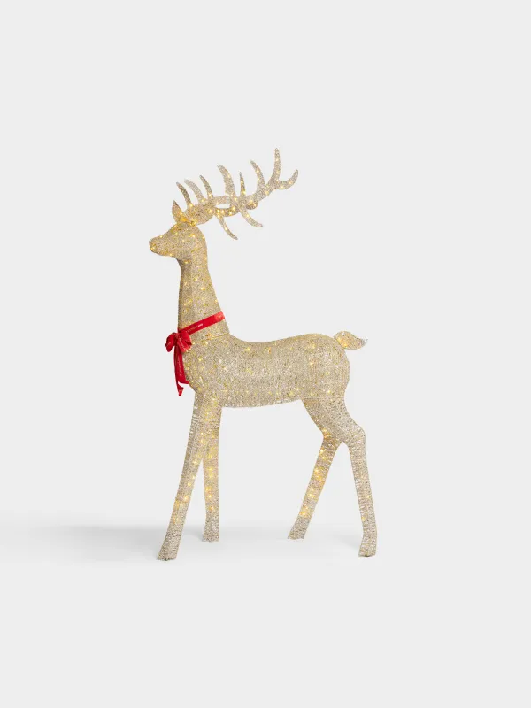 Изделие декоративное, 110х195 см, Олень, Deer sparks, image-0