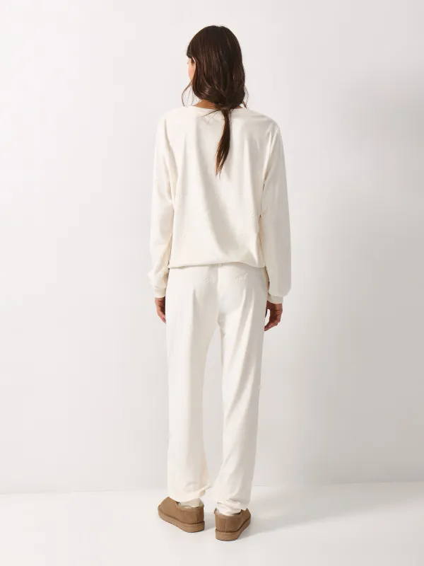 Свитшот домашний, молочный, Tamila, image-4