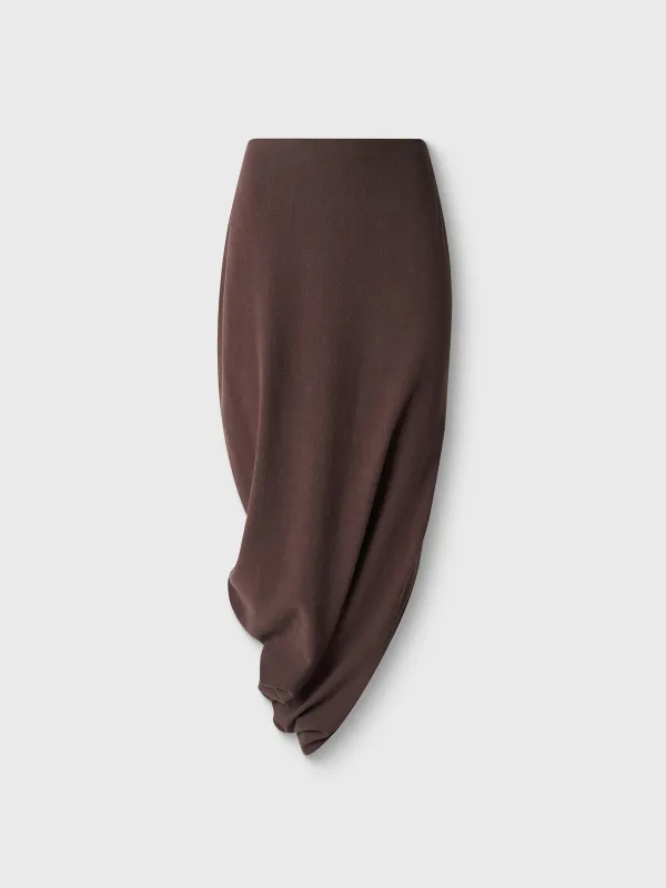 Юбка женская, коричневая, Blanka, image-4