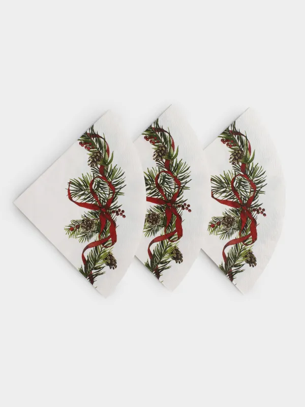 Салфетки бумажные, 33 см, Rowan delice, image-2