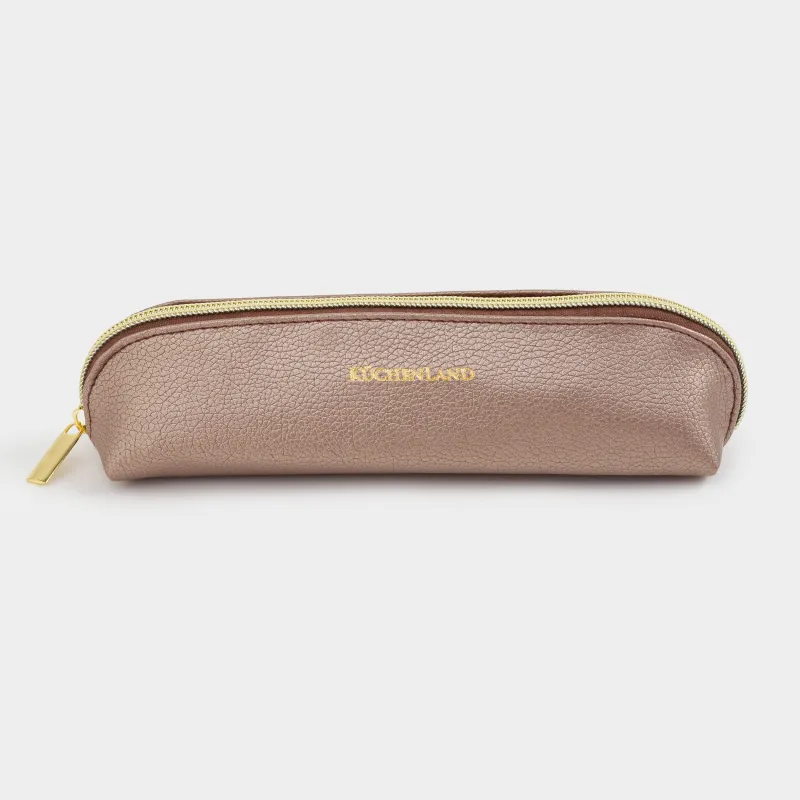 Пенал, 18х5 см, полиуретан, пудровый, Memo, image-1