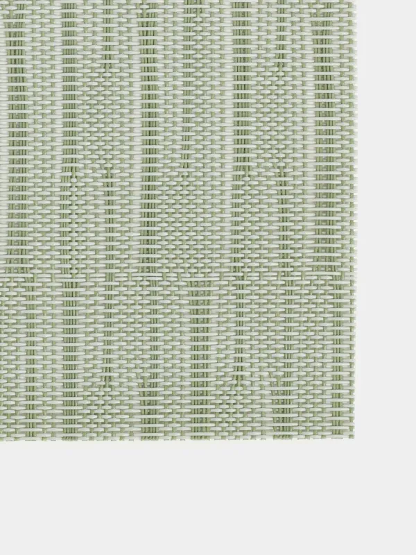 Салфетка под приборы, 30х45 см, ПВХ/полиэстер, прямоугольная, ментоловая, Solid, image-1