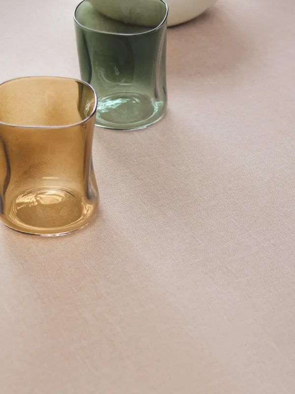 Скатерть, 170х250 см, полиэстер, бежевая, Цветы и листья, Geous flowers, image-3