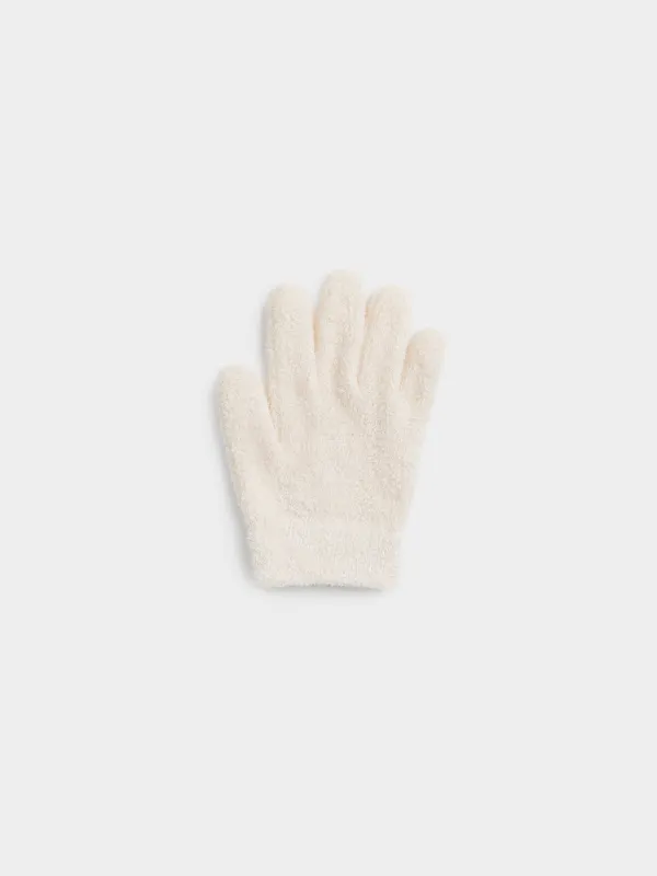 СПА-перчатки гелевые, 20 см, многоразовые, полиэстер, молочные, Spa, image-4