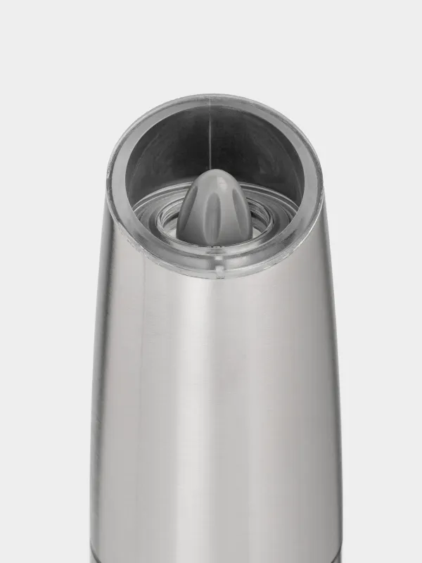 Мельница для специй, 20 см, гравитационная, сталь/акрил, LED W, Spicy, image-3