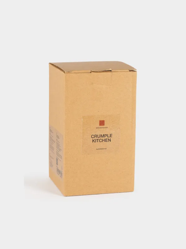 Подставка для кухонных принадлежностей, 15 см, керамика D, молочная, Мятый эффект, Crumple kitchen, image-4