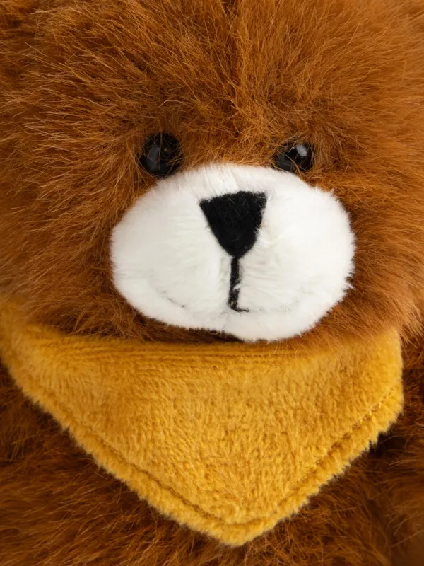 Брелок, 16 см, мягкий, полиэстер/металл, коричневый, Медведь, Bear, image-2