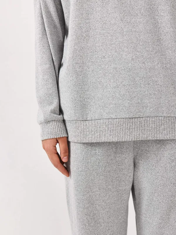 Костюм женский с брюками, серый, Bertha, image-4