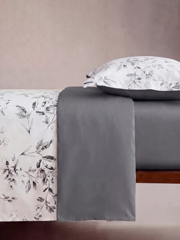 Постельное белье, евро, тенсель, Цветы и ягоды, Tencel, image-1