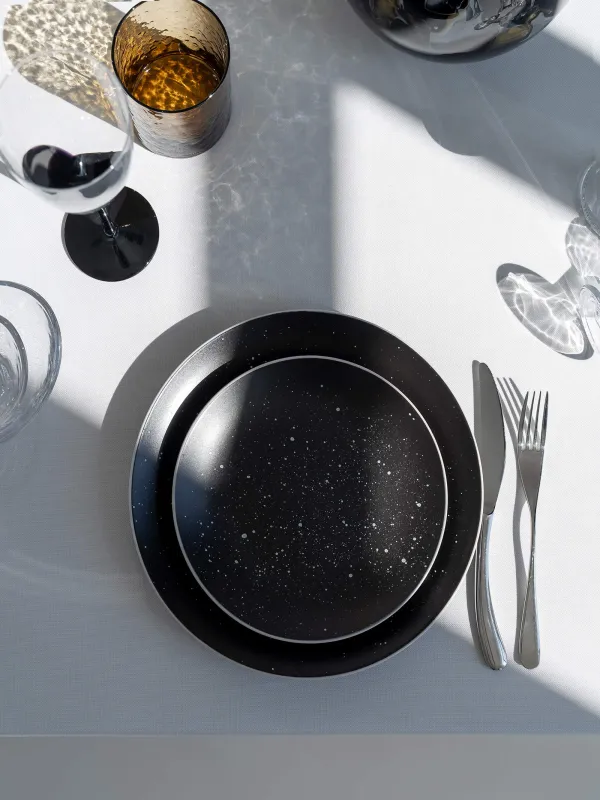 Скатерть, 170х250 см, полиэстер, бело-серая, Milky way, image-2