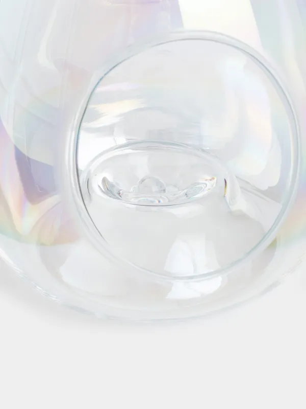 Конфетница, 17х23 см, стекло, перламутр, Яйцо, Clear polar, image-2