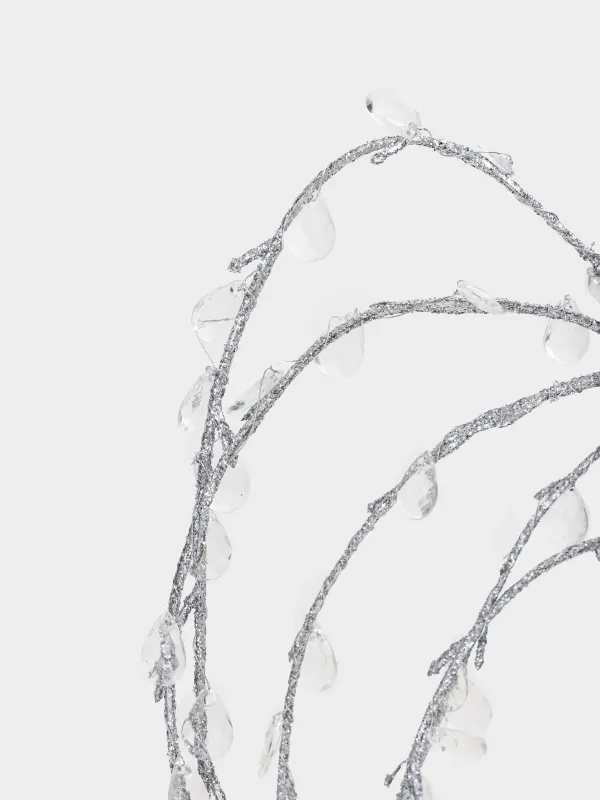 Ветка декоративная, 1 м, Кристаллы, Crystal decor, image-3