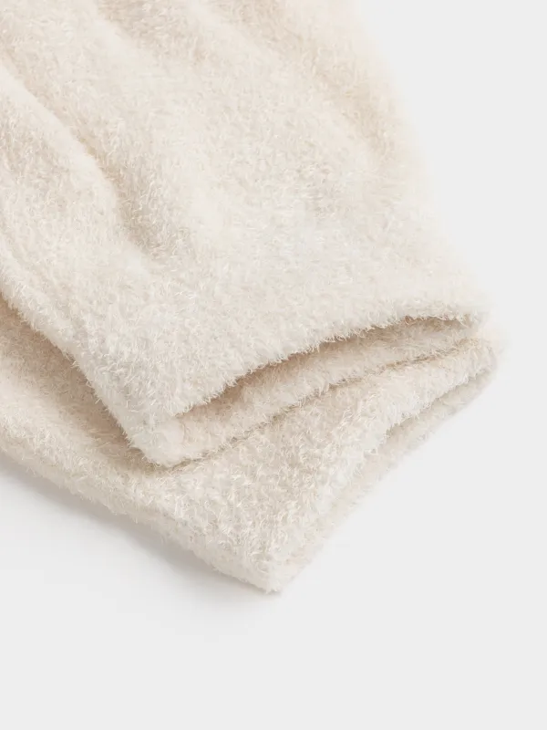 СПА-перчатки гелевые, 20 см, многоразовые, полиэстер, молочные, Spa, image-3