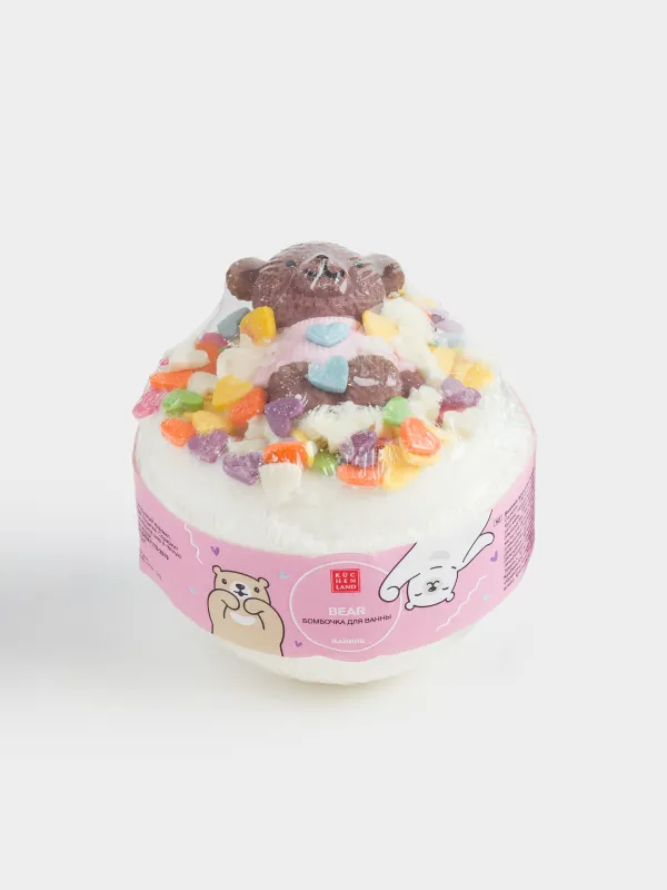 Бомбочка для ванны, с игрушкой, Ваниль, Bear, image-2