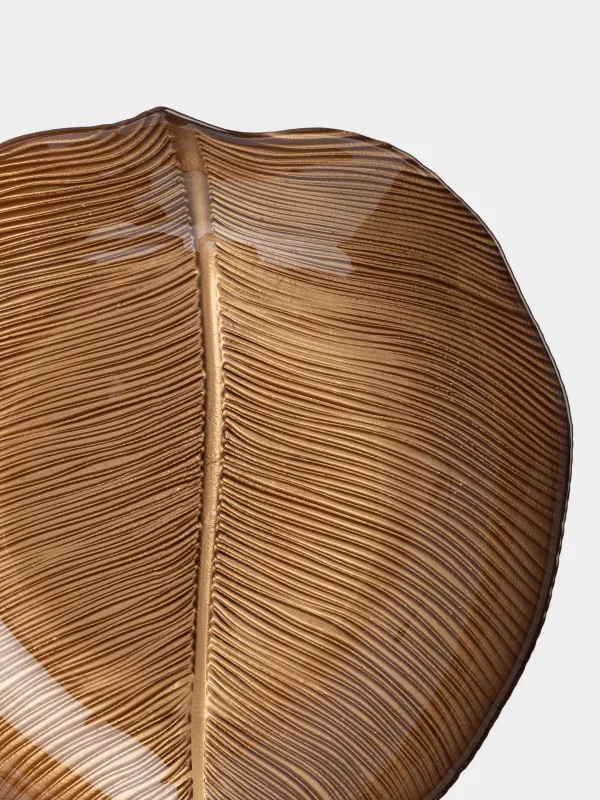 Блюдо, 20х18x3 см, Лист, Hosta, image-1