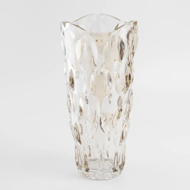 Ваза для цветов, 29 см, стекло, янтарная, Allant, image-0