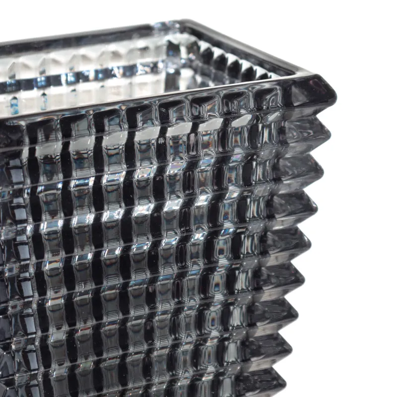 Ваза для цветов, 28 см, стекло, Mosaic color, image-3