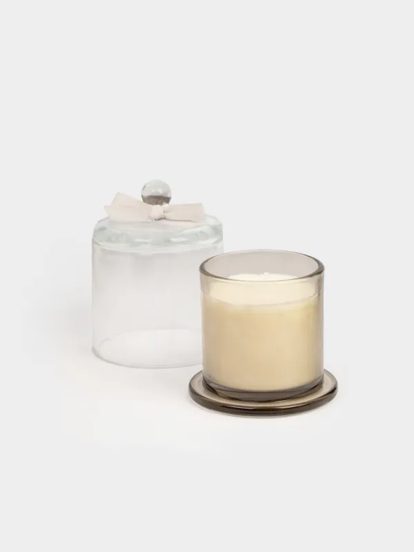Свеча ароматическая, 11 см, в подсвечнике, с крышкой, стекло, Sandalwood meditation, Esthetic, image-1
