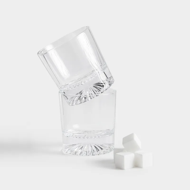 Набор для виски, 2 перс, 6 пр, стаканы/кубики, стекло Р/мрамор, Valor