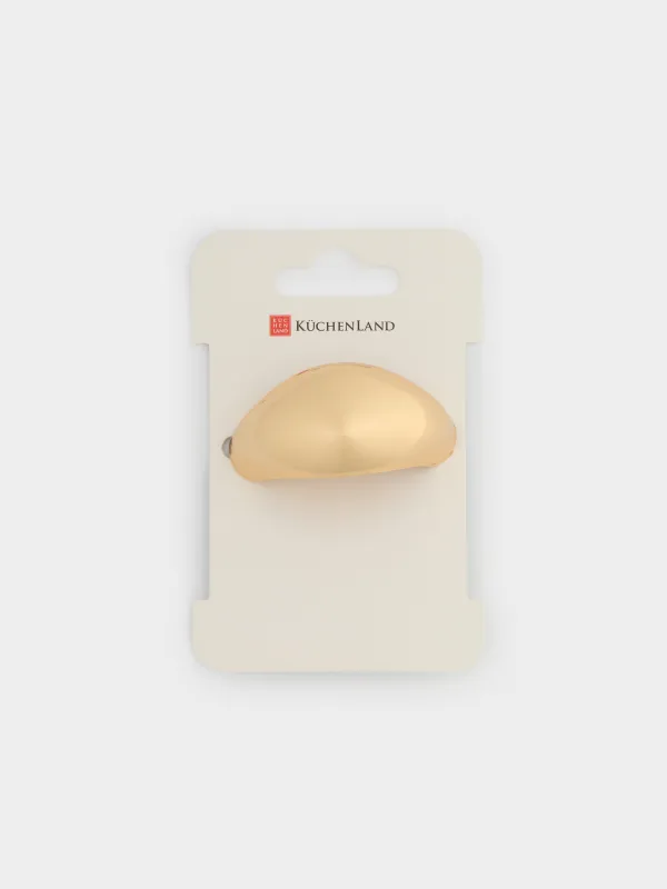 Резинка для волос, 6 см, металл, золотистая, Hairstyle, image-2